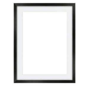 A1 (59.4 x 84.1 cm) Wooden White Luxury Frame