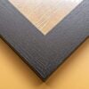 Black 70x100cm MDF Wooden Frame Portrait Landscape Display with high quality MDF Wood - Image 3