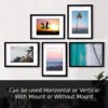 New A1 (59.4 x 84.1 cm) Black Frame With Mount - Image 3