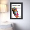 Black Step Molding 50cm x 70cm Picture Photo Poster Frame Wall Mounted -Shatterproof Perspex Front -Landscape Portrait Hanging - Image 3