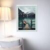 White MDF Wooden Poster Frame