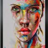 Black 70x100cm MDF Wooden Frame Portrait Landscape Display with high quality MDF Wood - Image 2