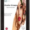 All Sizes Ornate Shabby Chic Black Picture Poster Frame Antique Vintage Style MDF Backing Board with Perspex Sheet - Image 5
