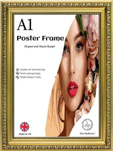 A1 Picture Frame Gold