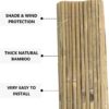 Split Bamboo Garden Fence Screening Natural Privacy and Outdoor Fencing - Image 3