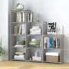 9 Cube Bookcase Ladder Cube Shelving