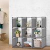 9 Cube Bookcase Ladder Cube Shelving
