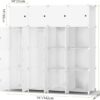 ortable Wardrobe 16 Cube