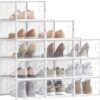 Clear Shoe Boxes,