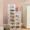 Clear Shoe Boxes,