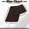 Bath Mat Set 2 Piece Machine Washable for Bathroom,