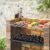 Garden Mile DIY Build your own barbecue Grilling set Charcoal bbq tray barbecue grill Barbeque grill outdoor DIY charcoal barbecues rack