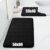 Pedestal Mats Indoor Memory Foam Mat – Bath Mat Non-Slip Floor Mat Comfortable Bathroom Mat – Colors Black, Beige, Grey, Navy, 50 x 40 cm