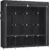 Black Portable Clothes Wardrobe Garment Organiser Rack with Hanging Rails