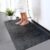 Memory Foam Bath Mat – Beautiful Embossed Flora Design Non Slip Anti Mould Shower Mat Water Absorbent Toilet Pedestal Bathroom Mat