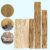 Split Bamboo Garden Fence Screening Natural Privacy and Outdoor Fencing