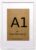 New A1 (59.4 x 84.1 cm) White Frame With Mount