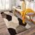 Stylish Large Area Rugs For Living Room – Non Shedding Dense Pile Shaggy Rug For Bedroom Kitchen Carpet Runner Non Slip Floor Mat (60 x 220 cm – 2 ft x 7 ft 3