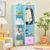 FS 8/12 Cube Children Clothes Closet, Cartoon Modular Wardrobe with Hanging Sections, Kids Storage Unit for Children Room, Nursery, Bedroom