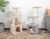 Cat Tree, 90cm Cat Scratching Post, Multi-Level Stable Cat Tower with Cat House, Cat Tree for Indoor Cats for Climbing Playing and Relaxation, Grey