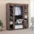 Canvas Wardrobes For Bedroom, Wardrobe For Clothes Child’ Toys Shoe Bags (Coffee)