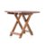 Square Folding Coffee Table – 50cm – Recycled Wood