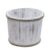 Small Wooden Storage Tub – Whitewash