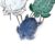 Set of 3 Albasia Wood Plant Stands – Turtles