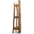 Natural Teak Corner Unit 3 Shelves – 90cm high