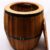 Beer Barrel Table – Natural Wood 60 x 48.5 cm