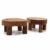 Low Teak Pad Display – 24x10cm