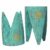 Interlocking Table/Stool set of 2 – Lrg Turquoise