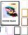 Multi Color 70cm x 100cm Poster Frame Portrait Landscape Display with high quality MDF Wood