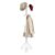 Coat Stand with 12 Hooks Clothes Rack 3 Tier Freestanding Metal Hanger coat rack stand Hat Handbag Jacket Umbrella Hanging Organiser for Homes Office Entryway Hallway White